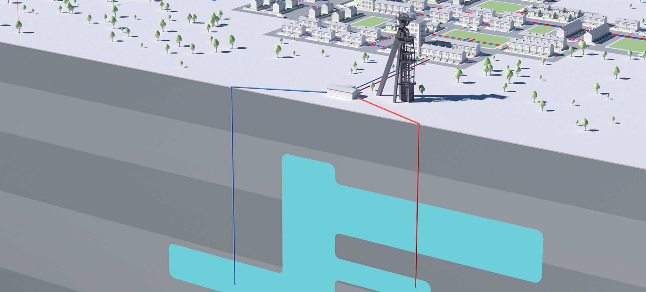 Kensa Contracting Fifth Generation District Heating with Ambient Shared Borehole Ground Loop Arrays and Kensa Shoebox heat pump