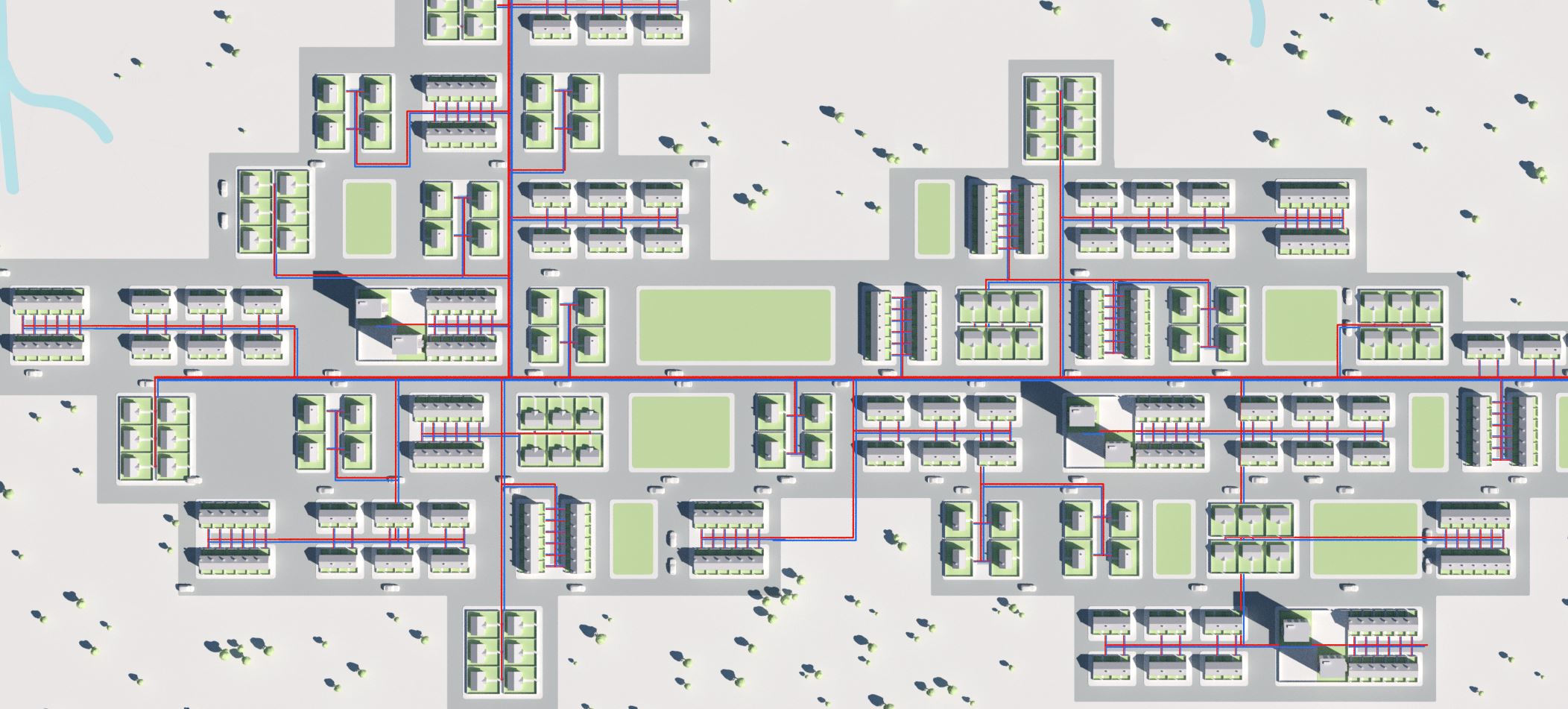 Kensa Utilities Fifth Generation District Heating with Ambient Shared Borehole Ground Loop Arrays and Kensa Shoebox heat pump